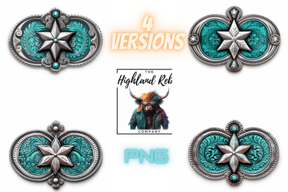 Belt Buckle Design P: 4 Versions Review