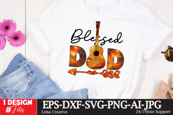 Blessed Dad Sublimatioon PNG Review